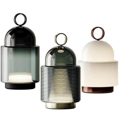 现代玻璃台灯-6